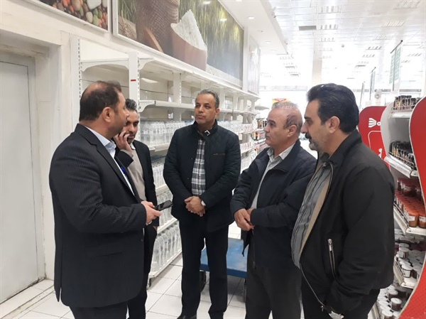 برگزاری مانور بازرسی و نظارت بر بازار شهرستان ابهر