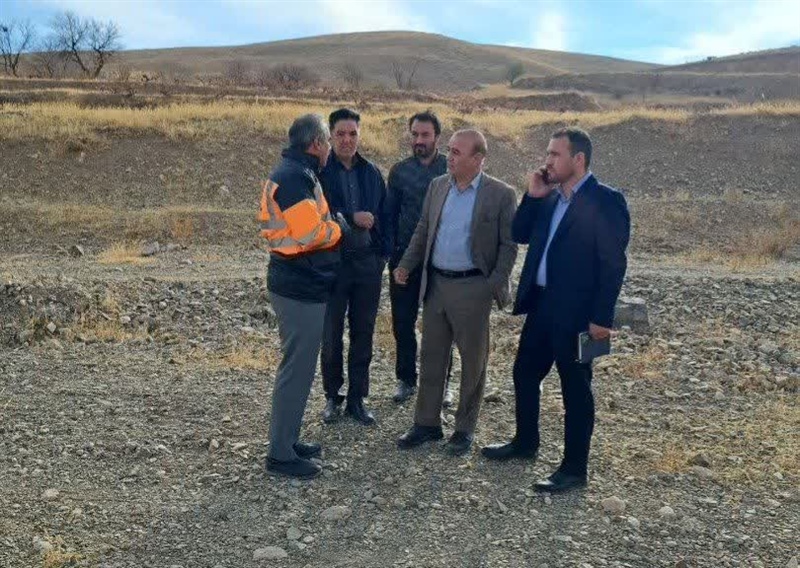 بازدید میدانی و بررسی وضعیت مسیر روستایی اسپاس–کینه‌ورس