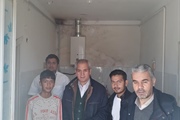نصب آبگرمکن برای پناهندگان ساکن مهمانشهر سلطانیه