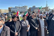 شکوه حضور مردم مومن و انقلابی شهرستان خرمدره  در چهل و ششمین...