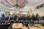 نواخته شدن زنگ احسان نیکوکاری با حضور فرماندار شهرستان خرم‌دره