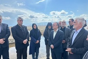 بازدید نوری فرماندار شهرستان خرم‌‌دره از آب بند و بندهای رسوبگیر...