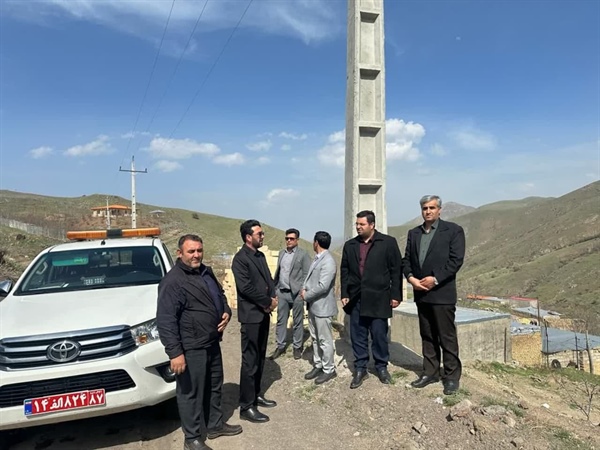 بازدید فرماندار شهرستان خرم‌دره از روستای آرانج