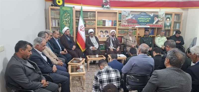 دیدار اعضای شورای اداری با فرماندار به مناسبت هفته دفاع مقدس
