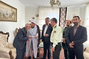 دیدار با خانواده شهیدان و جانبازان به مناسبت هفته دفاع مقدس