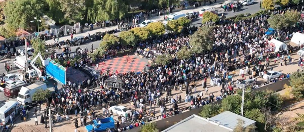 در همایش بزرگ پیاده روی شهرستان خرم دره