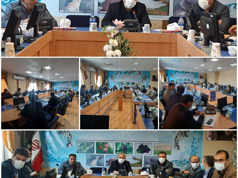 برگزاری جلسه رسیدگی به مشکلات وموانع توسعه شهر آببر باحضور معاون هماهنگی امور عمرانی استانداری زنجان