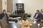 دیدار رئیس و جمعی از کارکنان اداره آموزش و پرورش شهرستان ماهنشان با فرماندار