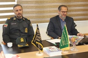 دیدار فرماندهی انتظامی شهرستان ماهنشان با فرماندار