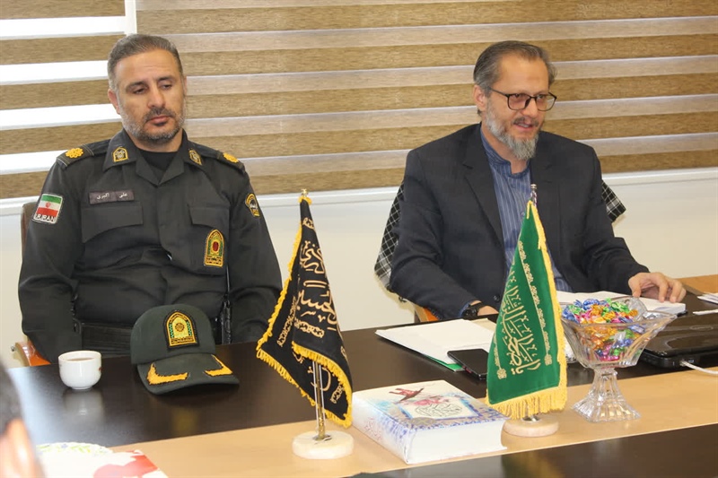 دیدار فرماندهی انتظامی شهرستان ماهنشان با فرماندار