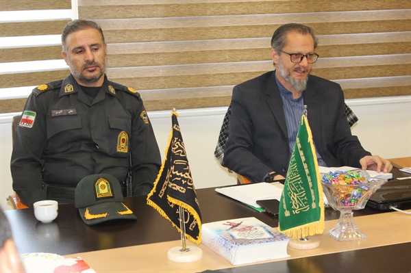 دیدار فرماندهی انتظامی شهرستان ماهنشان با فرماندار