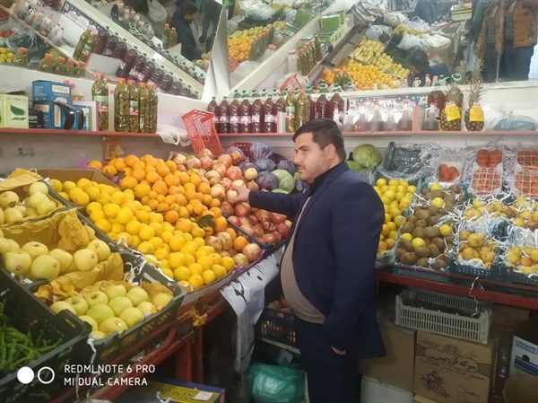 بازدید اکیپ بازرسی تنظیم بازار