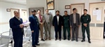 حضور و تبریک فرماندار ماهنشان در مرکز درمان بستر شهر دندی به مناسبت ولادت با سعادت حضرت زینب(س) و روز پرستار