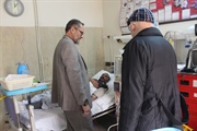 بازدید فرماندار از بیمارستان رازی شهر ماه نشان