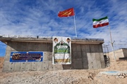افتتاح منبع ذخیره آب ۳۰۰ هزار لیتری روستای حسن آباد
