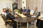 دیدار و گفتگو مدیرکل ثبت احوال استان زنجان با فرماندار ماهنشان