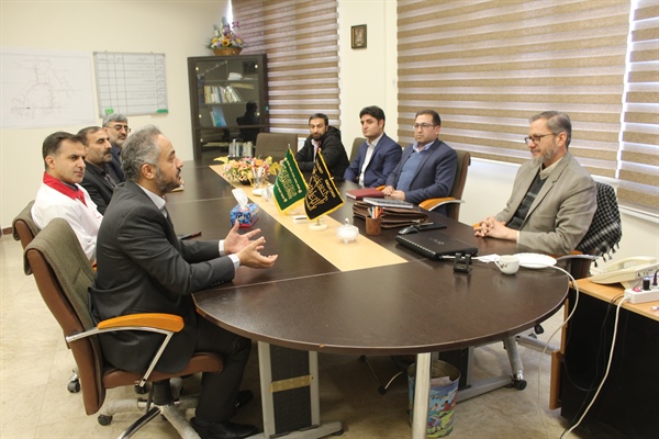 دیدار و گفتگو مدیرکل ثبت احوال استان زنجان با فرماندار ماهنشان