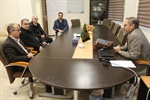 دیدار و گفتگو مدیرکل راهداری و حمل نقل جاده ای استان زنجان با فرماندار ماهنشان