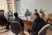 دیدار مردمی با فرماندار ماه نشان در بخشداری انگوران