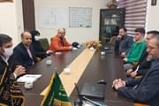 دیدار و گفتگو با مدیرکل صنعت، معدن و تجارت استان زنجان