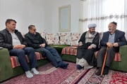 دیدار با خانواده شهید سرافراز محرمعلی محمدی روستای قره داش