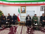 دیدار فرماندار ماهنشان با امام جمعه محترم شهرستان و تجدید میثاق با آرمان‌های انقلاب اسلامی
