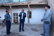 بازدید فرماندار ماهنشان از خانه بوم گردی الله مرادی در روستای پری