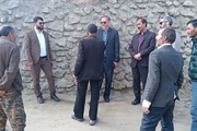 دیدار نوروزی فرماندار ماهنشان از روستای سهند علیا