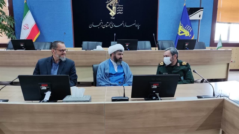 دیدار نوروزی فرماندار ماهنشان با فرمانده سپاه و نماینده ولی فقیه در سپاه انصارالمهدی استان زنجان