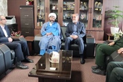 دیدار نوروزی فرماندار ماهنشان با مدیر کل ورزش و جوانان استان زنجان