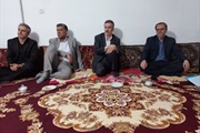 دیدار فرماندار ماهنشان بهمراه دکتر خاتمی نماینده مردم ماهنشان