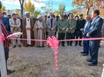 آئین افتتاح و رونمایی از المان مزار شهدای گمنام شهر ماه نشان