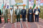 تجلیل از مهندس ملکی شهردار محترم ماه نشان و مهندس نجفلی مدیر محترم...
