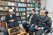 دیدار نوروزی فرماندار شهرستان ماه نشان