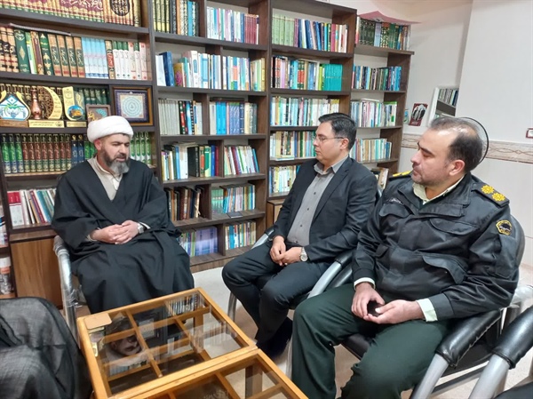 دیدار نوروزی فرماندار شهرستان ماه نشان