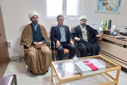 دیدار فرماندار شهرستان ماه نشان با فرمانده ناحیه مقاومت بسیج سپاه...