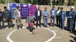آیین کلنگ‌زنی مدرسه ۶ کلاسه شهید عباس مرادی روستای علم‌کندی