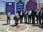 آیین کلنگ‌زنی مدرسه ۶ کلاسه شهید باباخانی روستای سهندسفلی