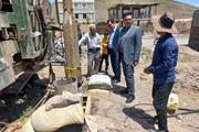بازدید میدانی دکتر ولی بیگلو فرماندار شهرستان از وضعیت عملیات...
