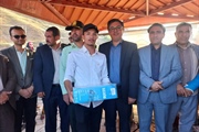 حضور دکتر ولی‌بیگلو فرماندار شهرستان ماه نشان در مراسم اختتامیه...