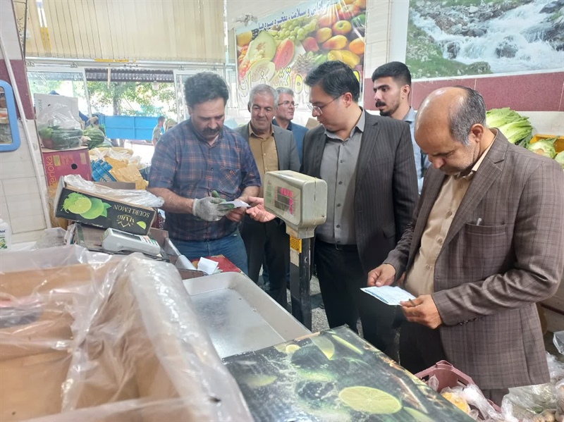 بازدید دکتر ولی بیگلو فرماندار شهرستان ماه نشان از مراکز نانوایی و فروشگاه ها