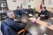 جلسه بررسی مسائل و مشکلات مربوط به حوزه آب شرب و عمران شهرستان...