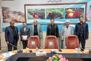 مراسم معارفه سرپرست بخشداری مرکزی ماه نشان
