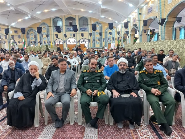 مراسم یادواره چهلم سپهبد شهید "حسین سلامی" و شهدای اقتدار