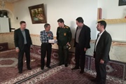 دیدار دکتر ولی بیگلو فرماندار شهرستان ماه نشان با آزادگان سرافراز...