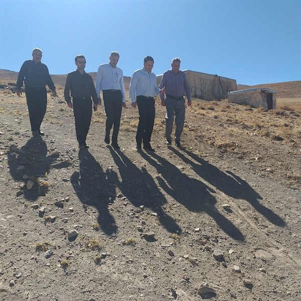 بازدید میدانی مسئولان استانی و شهرستانی از روستای قره داش