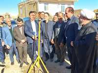 آیین افتتاح پروژه گازرسانی به روستای بیانلو با...