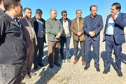 بازدید دکتر ولی‌بیگلو فرماندار ماه نشان از پیشرفت‌های پروژه سد مراش