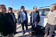 بازدید دکتر ولی بیگلو فرماندار ماه نشان از روند اجرای پروژه...