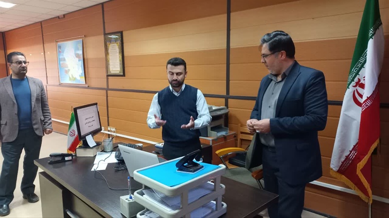 بازدید دکتر ولی بیگلو فرماندار ماه‌نشان از مانور انتخابات